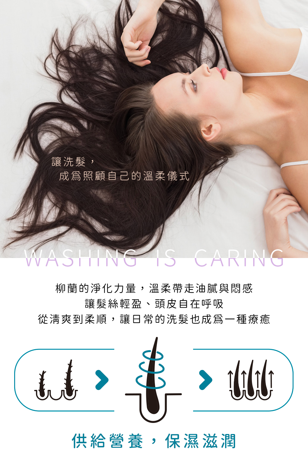 供給營養，保濕滋潤